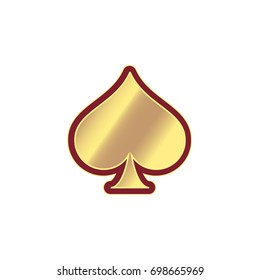 Spade icon. 