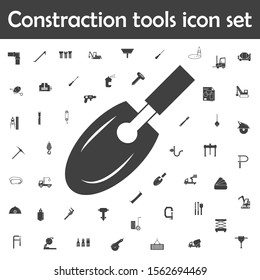 Spade icon. Constraction tools icons universal set for web and mobile