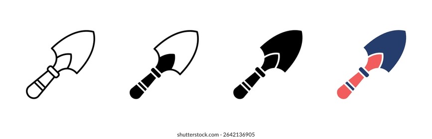 Spade icon sheet multiple style collection