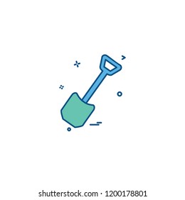 spade icon vector design
