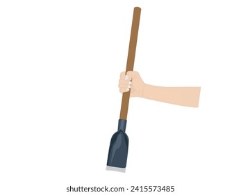 spade on a white background.