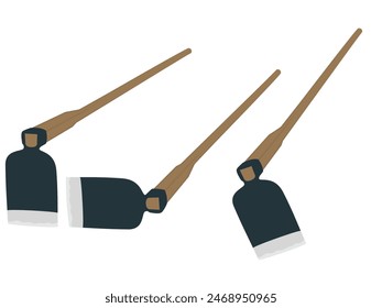 Spade on a white background.