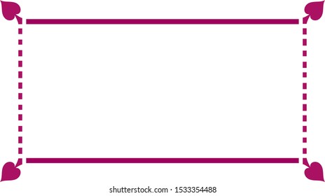 Spade Shield Rectangular Frame Decal