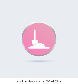  Spade and soil icon