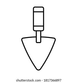 
Spade tool  Line Style vector icon which can easily modify or edit
