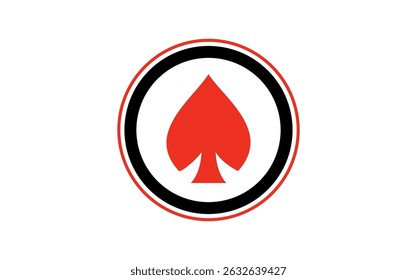 Espadas com círculo logotipo design vetor ilustração