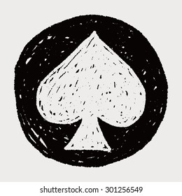 Spades doodle