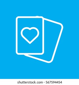 Spades icon illustration isolated vector sign symbol