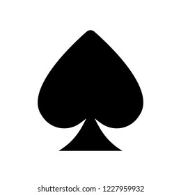 Spades icon, vector