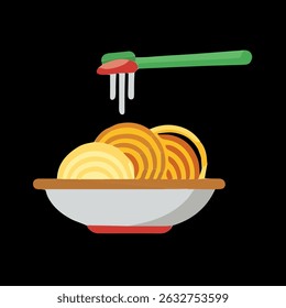 spagetti noodle look very delicious