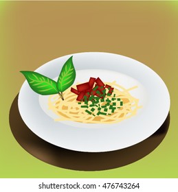 
Spaghetti. 
