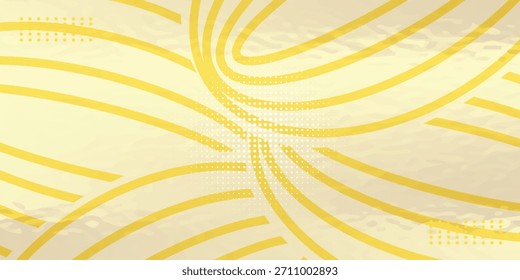 Fundo de espaguete, macarrão amarelo. ilustração vetorial.
