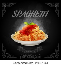 spaghetti black banner