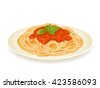spaghetti vector