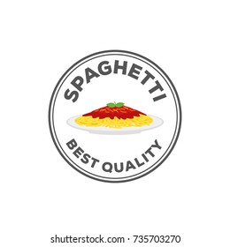 Spaghetti Logo Vector Design