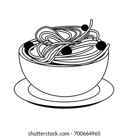 Spaghetti And Meatballs Stock Illustrations Images Vectors Shutterstock