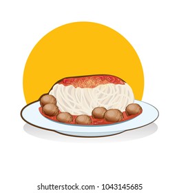spaghetti meet ball