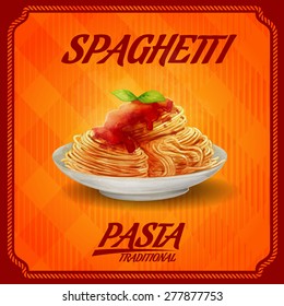 spaghetti orange