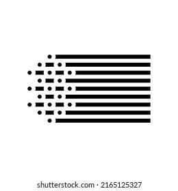 espagueti pasta glifo vector icono. cartel de pasta de espagueti. símbolo de contorno aislado ilustración negra
