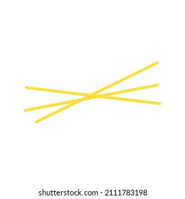 Spaghetti pasta noodle. Spaghetti pasta icon in cartoon style isolated on white background. Pasta symbol stock vector illustration.