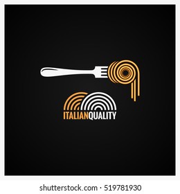 Spaghetti Pasta On Fork Background