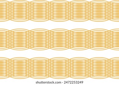Spaghetti wavy yellow and white pattern. Paste background, element.