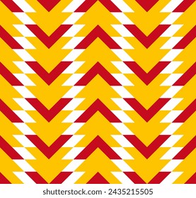 spain ceramic tile pattern design. chevron background. vector illustration