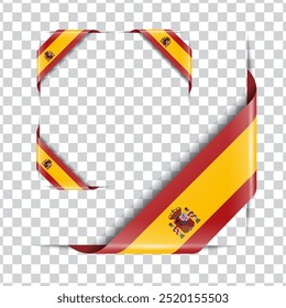Espanha tem bandeira nacional com sombra