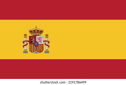 Spain country flag or Spain flag