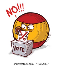Spain country voting no
