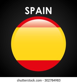 spain emblem design, vector illustration eps10 graphic 