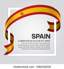 Spain flag background