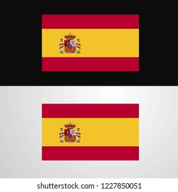 Spain Flag banner design