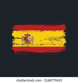 Spanien Flaggenbüro. Nationalflagge