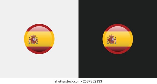 Bandera de España Círculo Bandera Nacional	