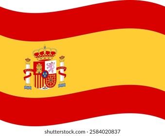 spain flag illustrator country flags symbol nation
waving icon