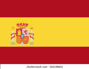 Spain flag vector