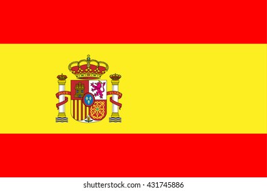 Spain flag vector