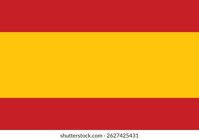 Spain Flag Vector Icon Design