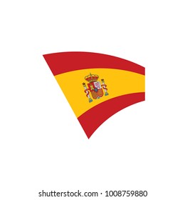 spain flag, vector illustration