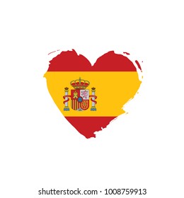spain flag, vector illustration