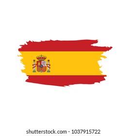 spain flag, vector illustration