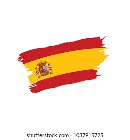spain flag, vector illustration
