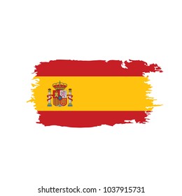 spain flag, vector illustration