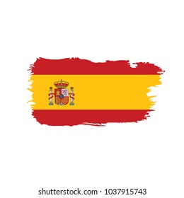spain flag, vector illustration