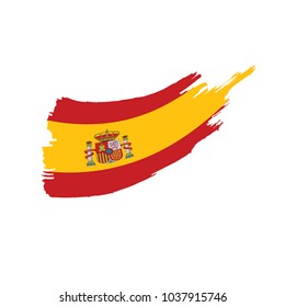 spain flag, vector illustration