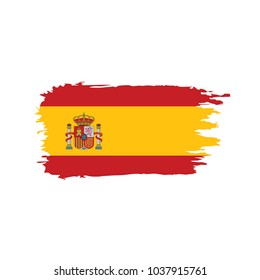 spain flag, vector illustration