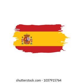 spain flag, vector illustration
