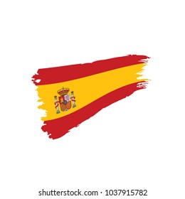spain flag, vector illustration