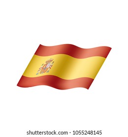 spain flag, vector illustration